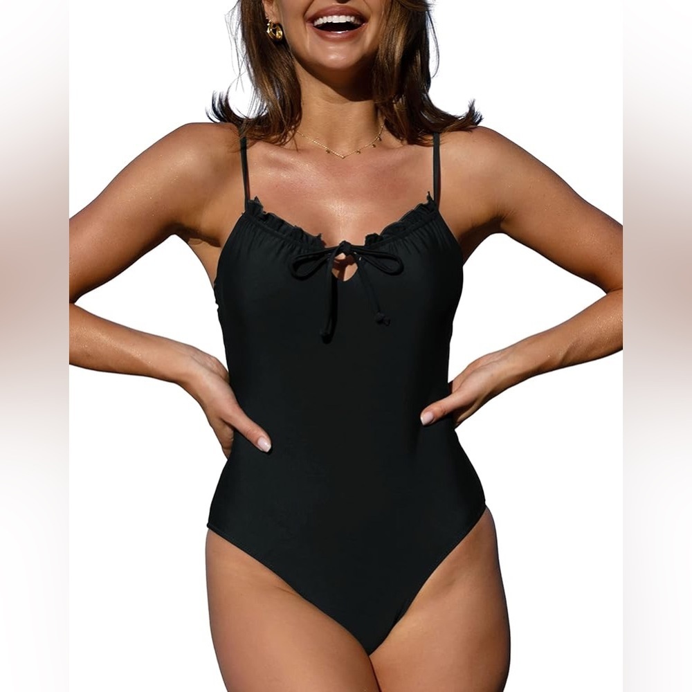 Elegant Black Women's Swimsuit